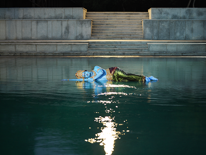 Nandini Valli Muthiah Serenity in his Sleep 1 - From the series, “The Visitor”_ 2010