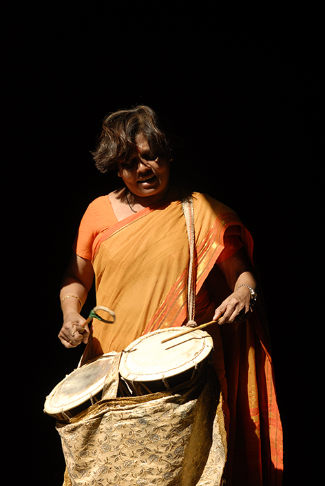 Sanghamitra Bendkhale Sambal Vadak - Mrs. Sulabha Sawant, Sambal Player from Maharashtra, India